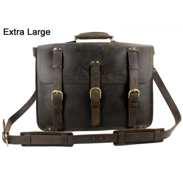 Large tote bag Genuine Leather Messenger Bag