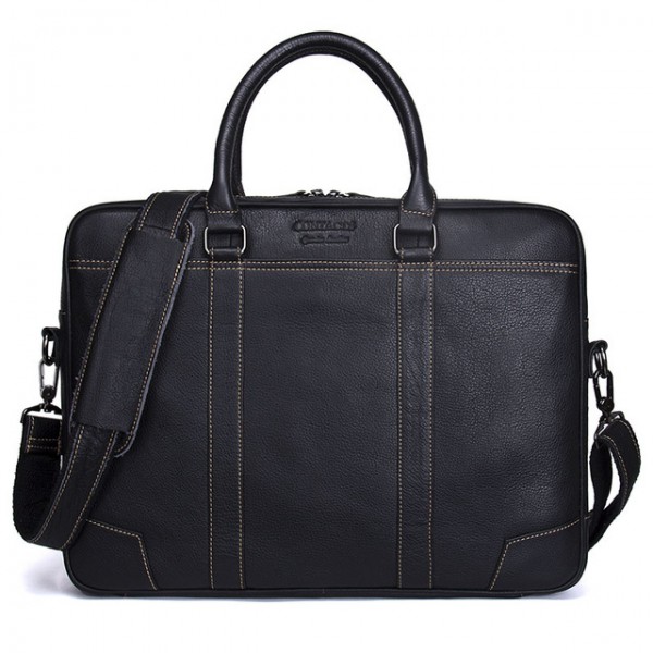 Men New Fashion Genuine Leather Big Casual Handbag...